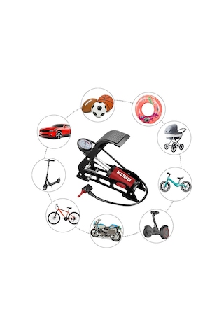 Kobb Kb0901 87psı Analog Basınç Göstergeli Ayak Pompası