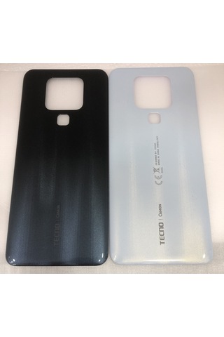 Tecno Camon 16 Ce7j Arka Kapak Pil Kapağı - Siyah