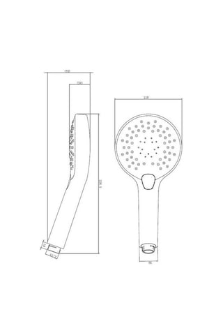 Bocchi Air Touch Xtreme Eco 110r 3 Sprey Fonksiyonlu El Duş Takımı Beyaz / Krom Çok Renkli