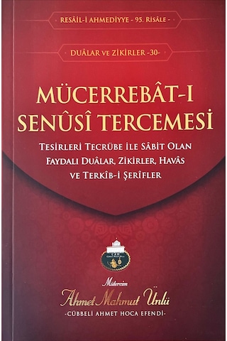 Mücerrebatı Senüsi Tercümesi - Cübbeli Ahmet Hoca
