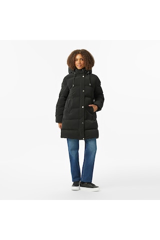 Nautica Kadın Siyah Regular Fit Mont Desenli 57j051t Siyah