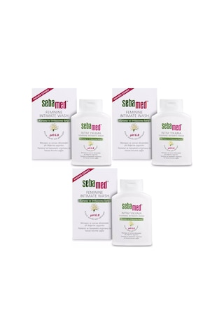 Sebamed İntim Menapoz Likit 200ml Ph6.8 3 Lü Set