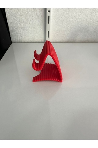 Dekoratif Telefon Stantı Kırmızı