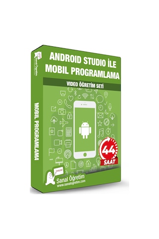 Android Studio ile Mobil Programlama Video Ders Eğitim Seti