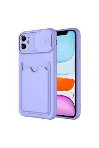 Apple Uyumlu iPhone 11 Kilif ?Zore Kartix Kartlik Bölmeli Kilif 499853788