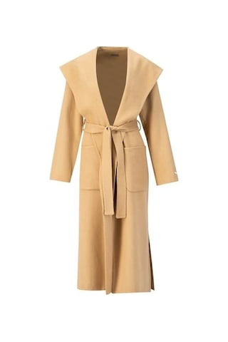 Armine Handmade Kapüşonlu Manto 24k8109 Camel Camel