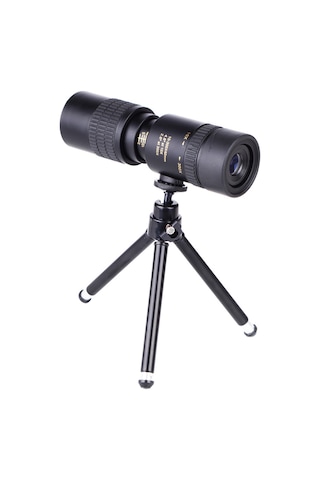 Samdoo 10-300x40 Monoküler Teleskop, Tripod Ve Telefon Tutucu İle, Yeşil Filmi Lens Ve Bak4 Prisma, Kuş Gözlem Ve Seyahat İçin
