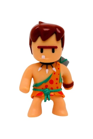 Stumble Guys 3'lü Mini Figür Seri 4 - Cave Guy - Wooly - Zarkaan The Destroyer