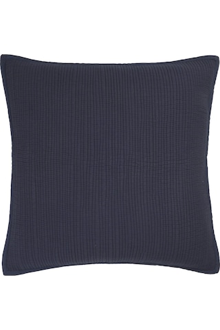 The White Company Belgravia Yastık, %100 Pamuk & Ipek, 50x50cm Lacivert