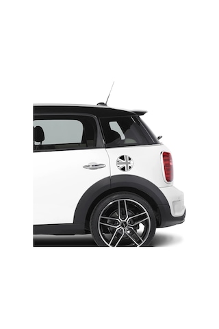 Mini Cooper Yakıt Depo Kapağı 3D Sticker Depo Kapağı