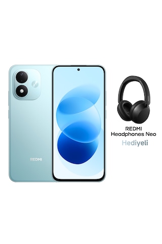Xiaomi Redmi Note 17 4G 6 GB 256 GB (Xiaomi Türkiye Garantili) Mavi+Xiaomi Redmi Neo Bluetooth 5.4 Kulaküstü Siyah Kulaklık