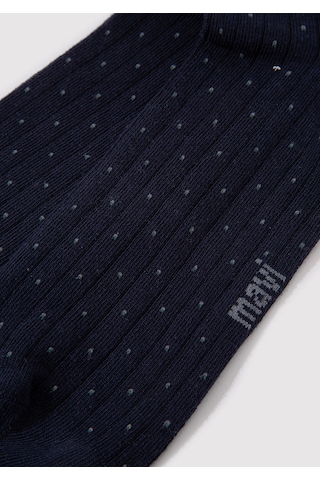 Mavi - Siyah Soket Çorap 0911786-15903 Siyah