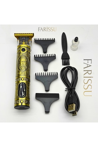 Dearling Rf-1863 Antika Tasarım Profesyonel Kablosuz Saç Sakal Traş Makinesi