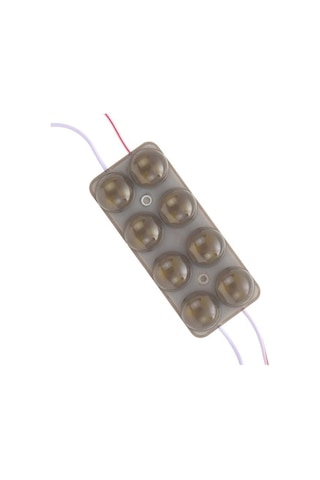 12v Modul Lamba 8-ledli Beyaz Camlı 100 47 Mm