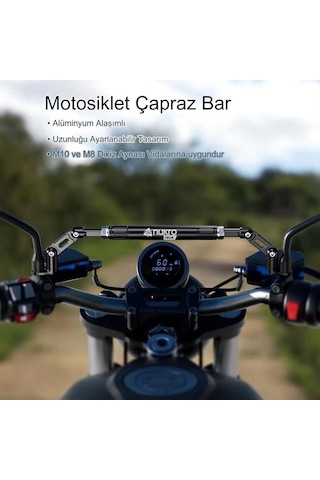 Nukrotech Gidon Ara Bar Hb6 2 Ayna Dibi Arası Crossbar Çubuğu Ve