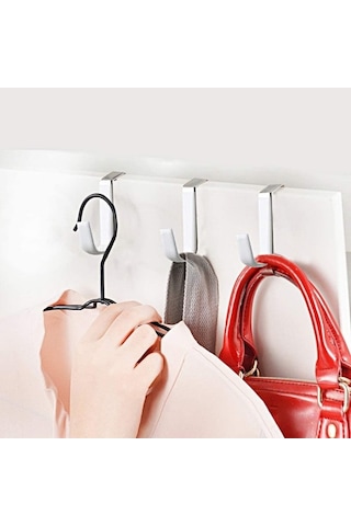 Besthome1 Yumuşak Kauçuk Kapı Askısı - 6'lı Set, Pırıl Pırıl Diğer, Çizilmeye Karşı Korumalı Diğer