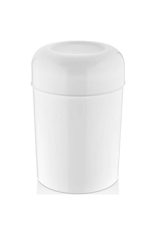 Rulopak Pota Kapak Çöp Kovası - Beyaz 15 Lt Beyaz