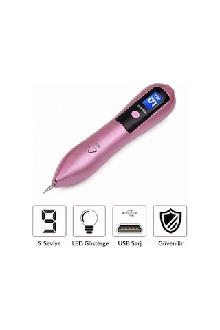 Ellea Naıl 9 Faktör Plazma Pen Rose Pembe Akne Karşıtı Yüz Bakım Cihazı