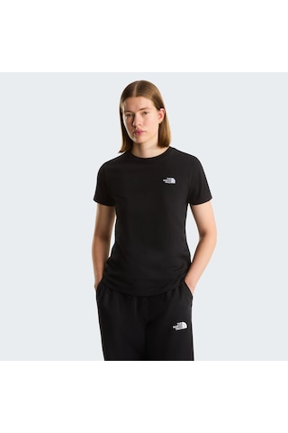 The North Face Evolution Simple Dome Slim Ss Kadın Tişört C-the0a8fx7jk3jk3 Siyah