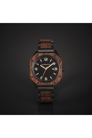 Woodwatch Zbr-al-wh1 Ww-rg-1kbbs Alpha Ahşap Erkek Kol Saati 41 Mm
