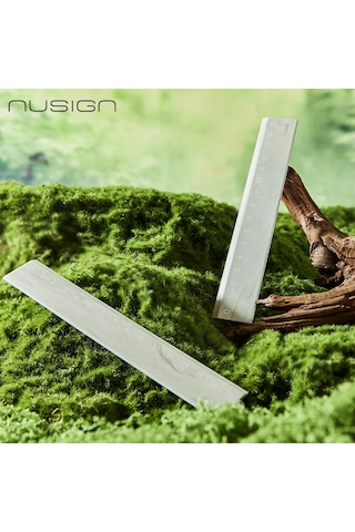 Nusıgn Cetvel 15 Cm Yeşil Çift Taraflı Ölçekli Okul Cetveli