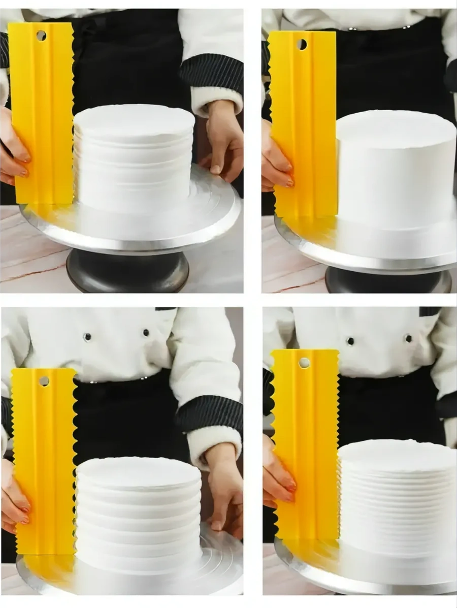 Mını Shop Msk Pastane Birleştirme Mala Plastik Pasta Seti 4 Parça 47917880 Mavi