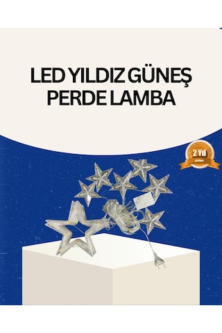 İç Me Uyumlu Yıldız Peri Led Perde Nrzsnt - 97 3x3 Metre Büyük