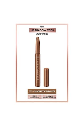 L'Oréal Paris Le Shadow Stick Göz Farı 230 Magnetic Bronze