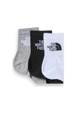 The North Face Multı Sport Cush Quarter Sock 3p Çorap Nf0a882g3ow1 001