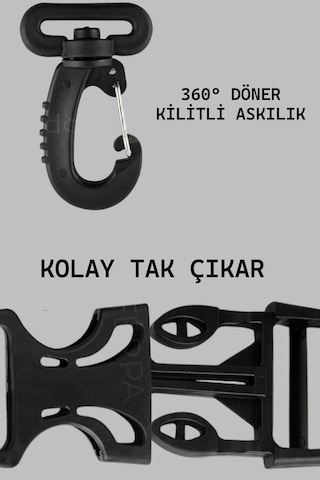2 Kancalı Bebek Arabası Puset Otomobil Bisikllet Motosiklet Gidonu Çanta Poşet Saksı Askılık Askısı
