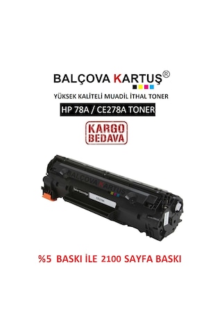 Hp Laserjet M1536 Dnf Yazıcı Için 2100 Sayfa 78A Uyumlu Toner