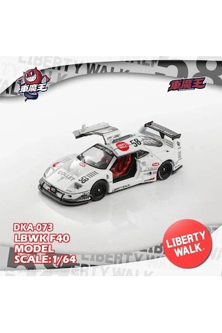 Demon King Auto Lbwk Ferrari F40 Dka-073 1/64 Pleksi