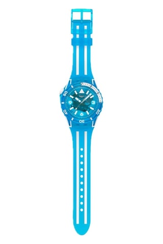 Swatch Sscu09s100 Blue Fire Erkek Kol Saati Mavi