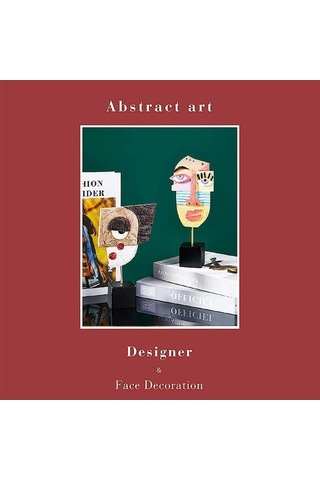 Xianwen Geeroyoo El Yapımı Göz Kırpan Soyut Reçine Heykel -