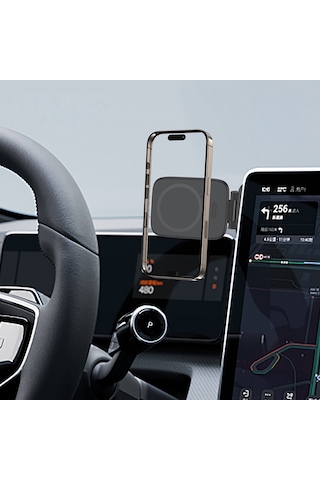 Go Des Gd-hd382 Katlanabilir Magnetik Telefon Tutucu Siyah Siyah