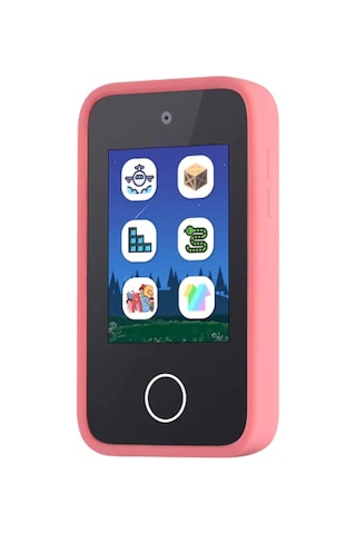 Telefon Modelli Çocuk Dijital Fotoğraf Makinası Çift Kameralı Dokunmatik Ekran 2.0 Ekran