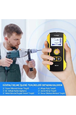 Fnırsı Wd-01 Metal Dedektörü Duvar Tarayıcı