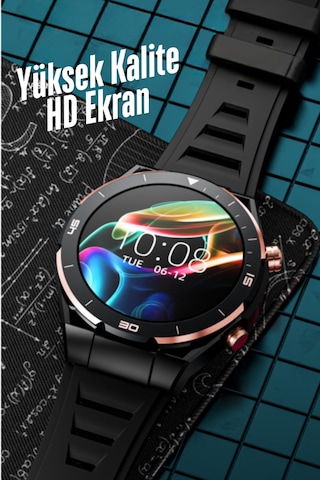 Wearfitpro Wr888 4g Lite Sim Kartlı Kameralı 32gb Aı Destekli Nfc Gps 1.54 İnç Yuvarlak Model Akıllı Saat