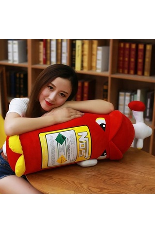 Zyzqstore Süper Yumuşak Yangın Söndürücü Oyuncak, Çocuklar İçin Renkli Yastık, Sırtlık, Hediye İdeal Çok Renkli