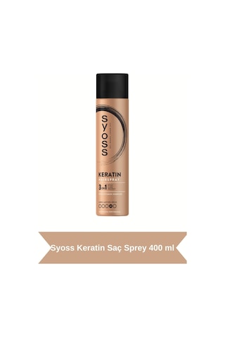 Syoss Keratin Ekstra Güçlü Tutuş Saç Spreyi 400 ML