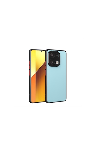 Zore Xiaomi Redmi Note 13 4g Uyumlu Kılıf Msra Hux Kapak-siyah Siyah