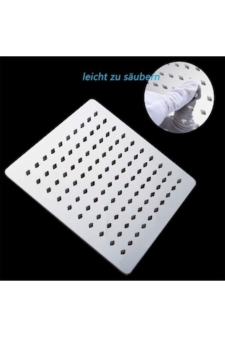 Nefa Yapı 25x25 Kare Tepe Duş Başlığı 304paslanmaz Diğer