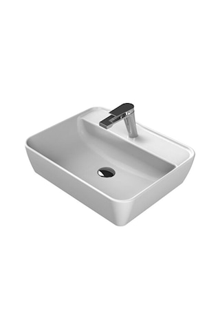 Cerastyle One Lavabo 55x45 Cm Batarya Delikli A