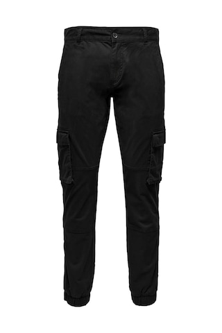 Only & Sons Erkek Pantolon Siyah 22016687 Onscam Stage Cargo Cuff Lıfe 6687 Noos 24yw21000068 W21002 Siyah