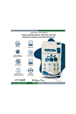 Sabah Seheri Enerji-protein Topları / Protein&fruit Balls