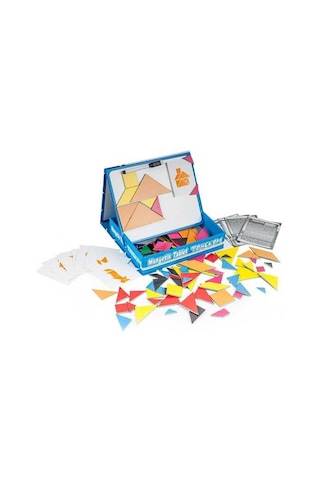 Dıy Toy Manyetik Tablet Tangram ve Yazı Tahtası Dıy Toy Manyetik Tablet Tangram ve Yazı Tahtası