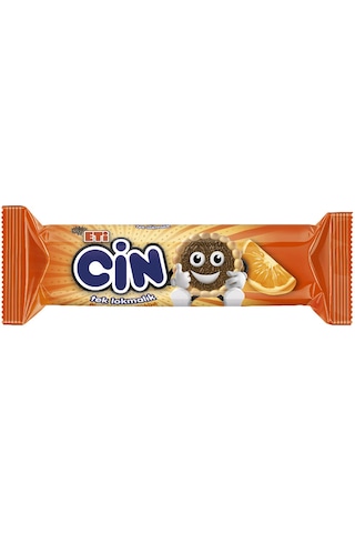 Eti Cin Tek Lokmalık Portakallı Bisküvi 18 x 114 G