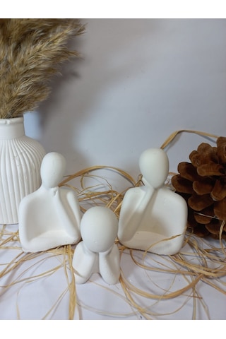 Aile 3Lü Biblo Beyaz