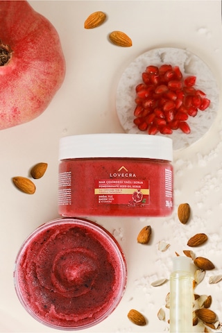 Body Scrub Besleyici Arındırıcı Nemlendirici Badem Yağlı Doğal Tuzlu Vucüt Peelingi 290gr