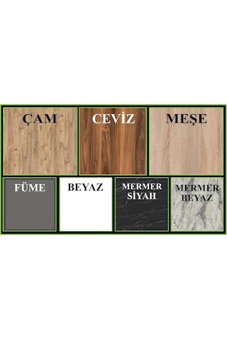 İmaj Sürgülü Portmanto Vestiyer Füme - Montaj Dahil 140 Cm